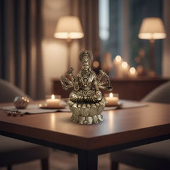 Majestic Durga Devi Brass Idol – Divine Embodiment of Strength and Protection Brass Ware