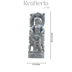 Graceful Music Lady Sculpture – Art Inspired by Melody