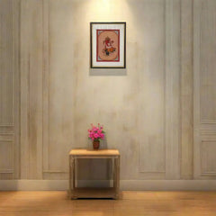 Exquisite Miniature Painting of Lord Ganesha on His Vahana Paintings