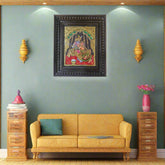 Radha Krishna – Classic Thanjavur Artistic Elegance