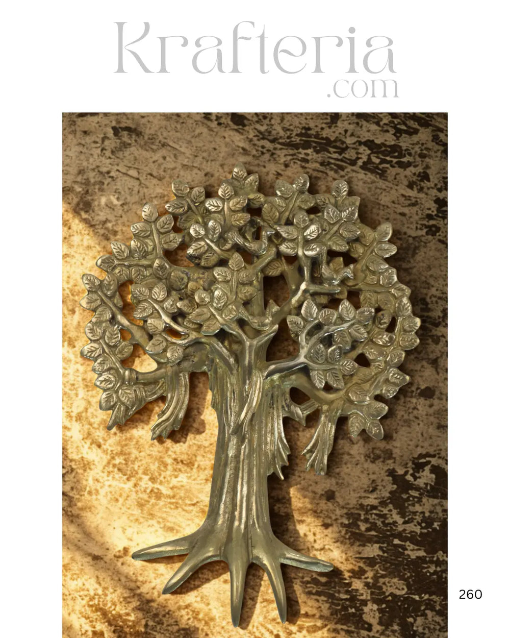 Brass Kalpavriksha Tree – Symbol of Abundance and Prosperity Brass Ware