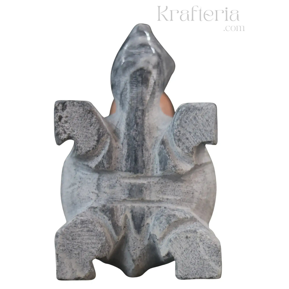Handcrafted Marble Tortoise – Symbol of Longevity & Good Luck Marble Soft Stone