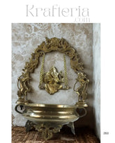Brass Ganesha on Swing with Urli – Auspicious Decorative Showpiece Brass Ware