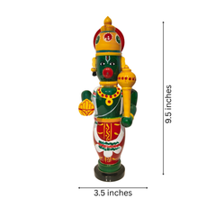 Etikoppaka Handcrafted Wooden Statues of Hanuman