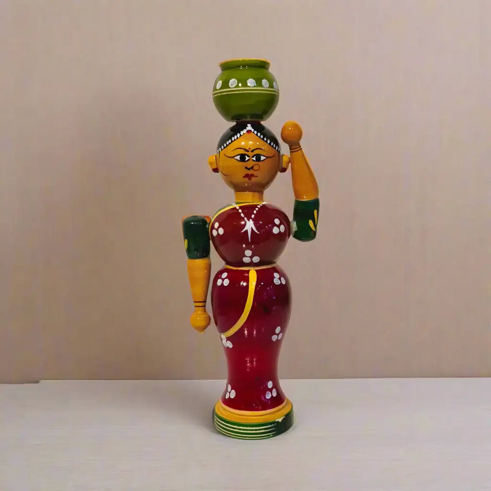 Grace of Tradition – Etikoppaka Village Woman Etikoppaka Lacquerware