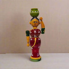 Grace of Tradition – Etikoppaka Village Woman Etikoppaka Lacquerware