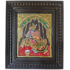 Radha Krishna – Classic Thanjavur Artistic Elegance Paintings