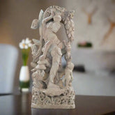 Ellora Lady Sculpture – Inspired by Ancient Indian Art Soft Stone
