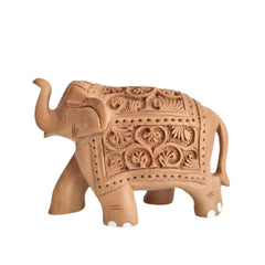 Hand-Carved Wooden Elephants – Artisan Decorative Sculptures maruthi handicrafts
