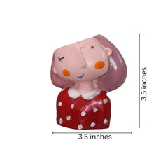 Decorative Girl Pen Stand – Cute & Functional Desk Accessory Accessories