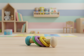 Non-Toxic Color Baby Rattle – Safe & Fun for Infants Wooden Lacquerware&toys