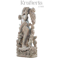 Ellora Lady Sculpture – Inspired by Ancient Indian Art
