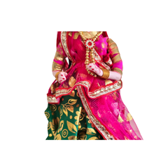 Traditional Indian Bride Doll Figurine