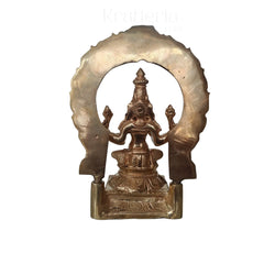 Goddess Lakshmi in Panchaloha – Blessings of Wealth Karthick's metal art