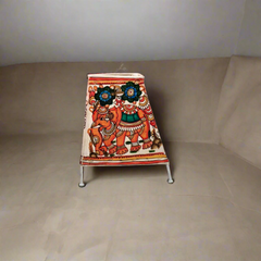 Blooming Majesty – Elephant Leather Puppetry Artwork | Bed Lamp Leather Paintings