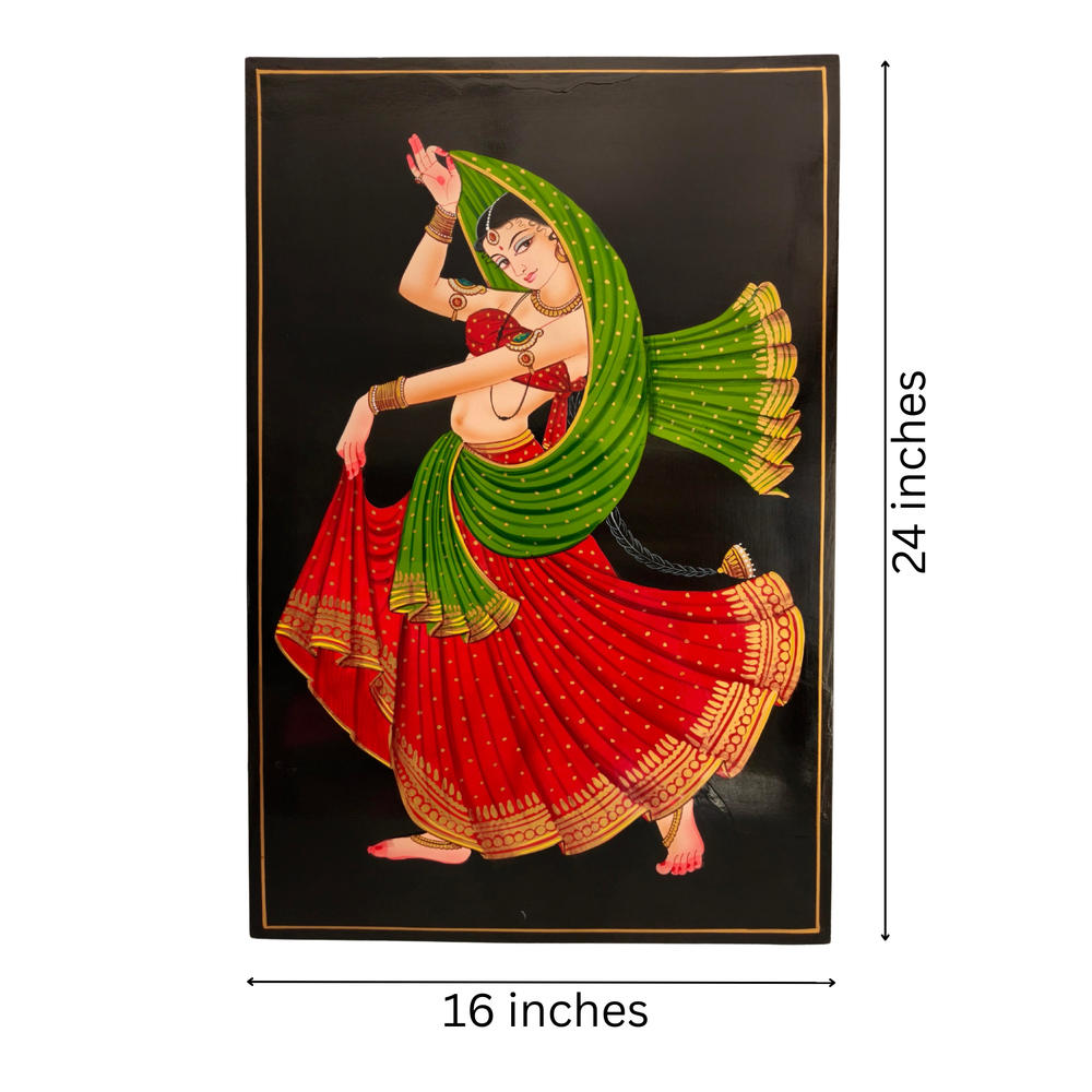 Classical Indian dancer traditional Nirmal art