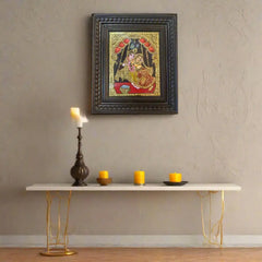 Radha Krishna – Classic Thanjavur Artistic Elegance Paintings