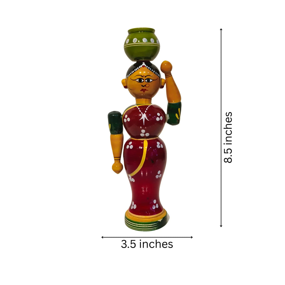 Grace of Tradition – Etikoppaka Village Woman Etikoppaka Lacquerware