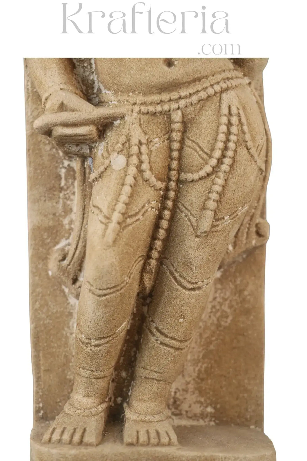 Adornment of the Divine - The Silent Elegance of an Apsara Sand Stone