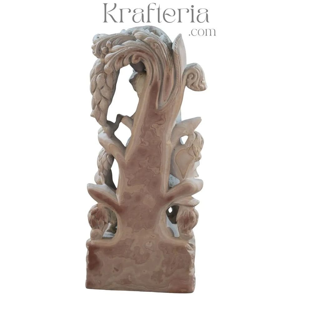 Ellora Lady Sculpture – Inspired by Ancient Indian Art Soft Stone