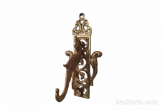Vintage Brass Parrot Wall Hook – Handcrafted Decorative Key & Coat Holder Brass Artwork