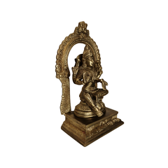 Brass Lakshmi Idol: Divine Blessings for Your Home Decorative Brass Idols