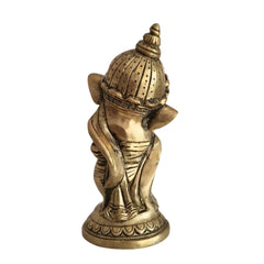 Little Lord Ganesha Brass Idol Brass Ware