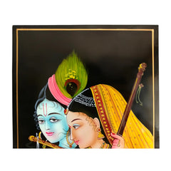 Eternal Melody of Radha Krishna – Nirmal Painting Paintings