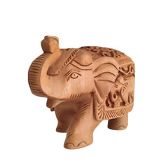 Hand-Carved Wooden Elephants – Artisan Decorative Sculptures maruthi handicrafts