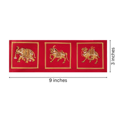 Mewar Miniature - The Royal Menagerie Painting Paintings