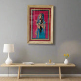 Glimpse of the Princess Miniature Art Paintings