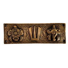 Brass Balaji Namalu Wall Hanging (Namam/Tilak) Brass Ware