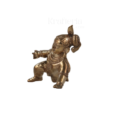 Panchaloha Lord Krishna Idol – Divine Flute Melody