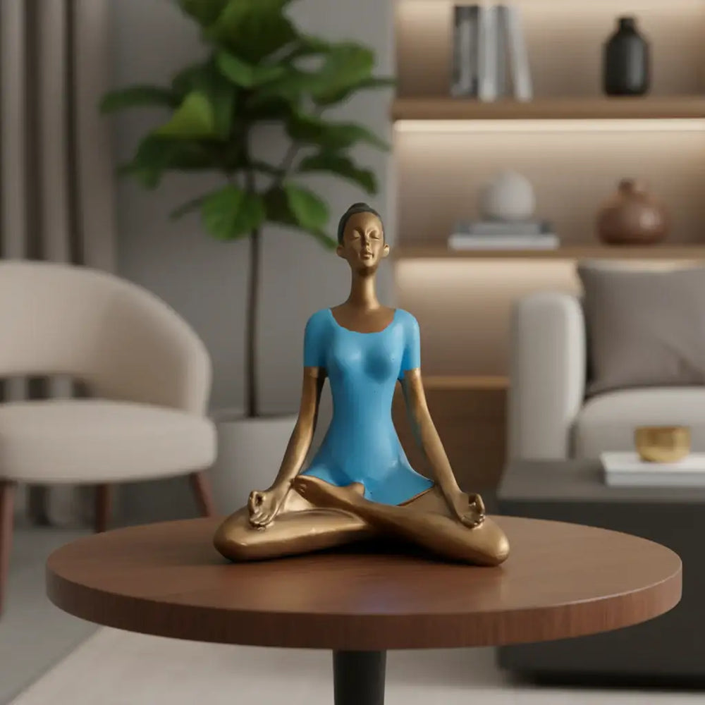 Mindfulness Moment Sculpture Wooden Idols