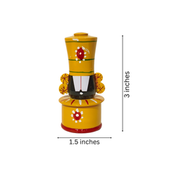 Divine Etikoppaka Balaji Facing – Handcrafted Wooden Folk Art