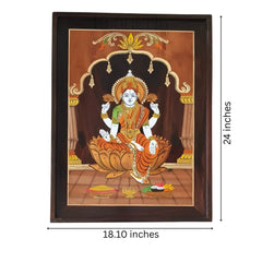 Handcrafted Rosewood Inlay – Mahalakshmi Artwork