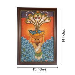 Gokul Krishna – Kerala Mural in Divine Colors