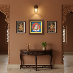 Mysore Ganesh Painting | 22KT Gold Leaf