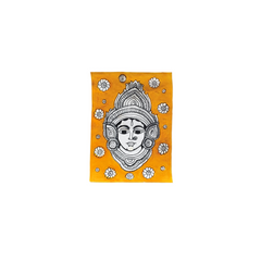 Goddess Art on Leather Leather Paintings