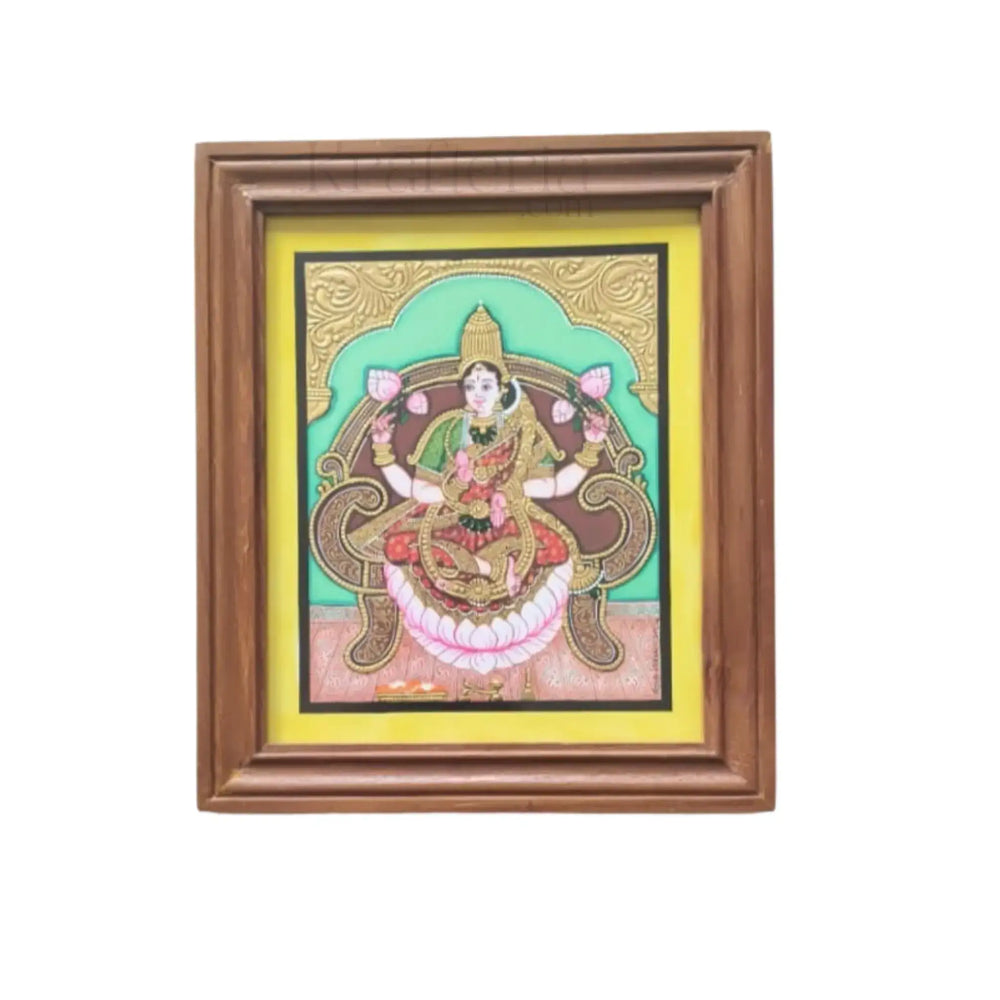 Mysore Laxmi Devi Painting | 22KT Gold Leaf Paintings