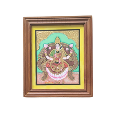 Mysore Laxmi Devi Painting | 22KT Gold Leaf