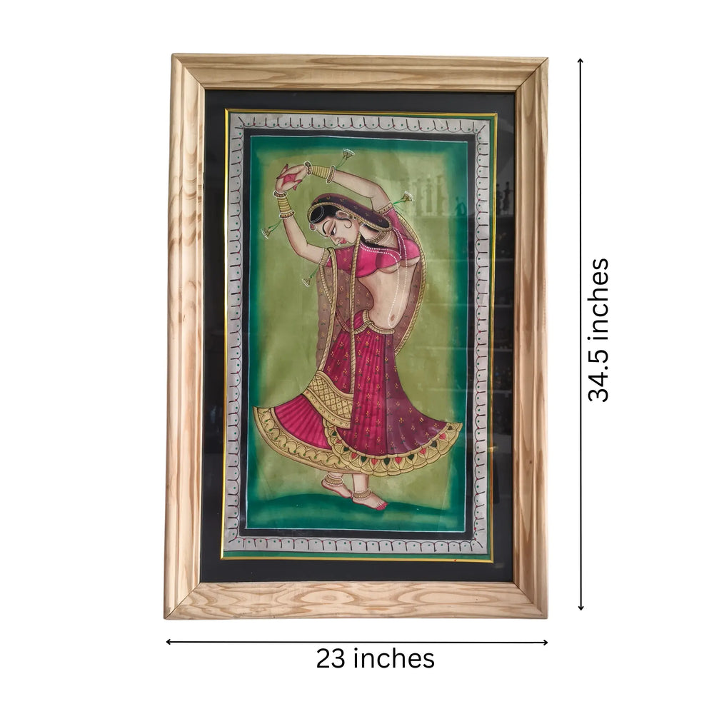 The Dancing Queen Miniature Art Paintings