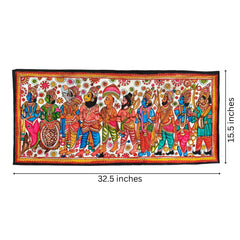 Dashavatar - The Eternal Protectors Leather Paintings