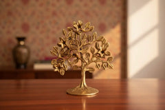 Brass Kalpavruksha – Divine Wish-Fulfilling Tree for Prosperity & Vastu Décor Brass Ware