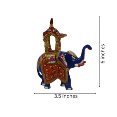 Hand-Painted Ambari – Intricate Decorative Artwork