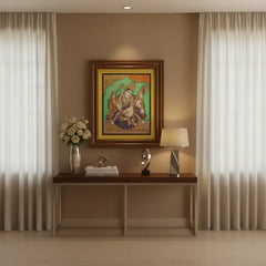 Mysore Saraswathi Painting | 22KT Gold Leaf Paintings