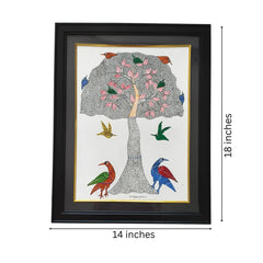 The Cosmic Tree – Gond Tribal Expression Paintings