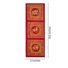 Indian Miniature Art Panels - Elephant, Horse, and Camel