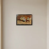 The Art of Pottery - Rosewood Inlay Frame Inlay Art