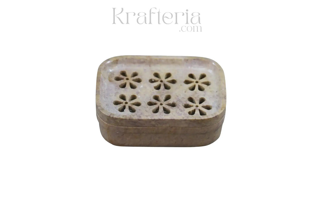 Handcrafted Marble Soap Box – Classic & Durable Design Sand Stone